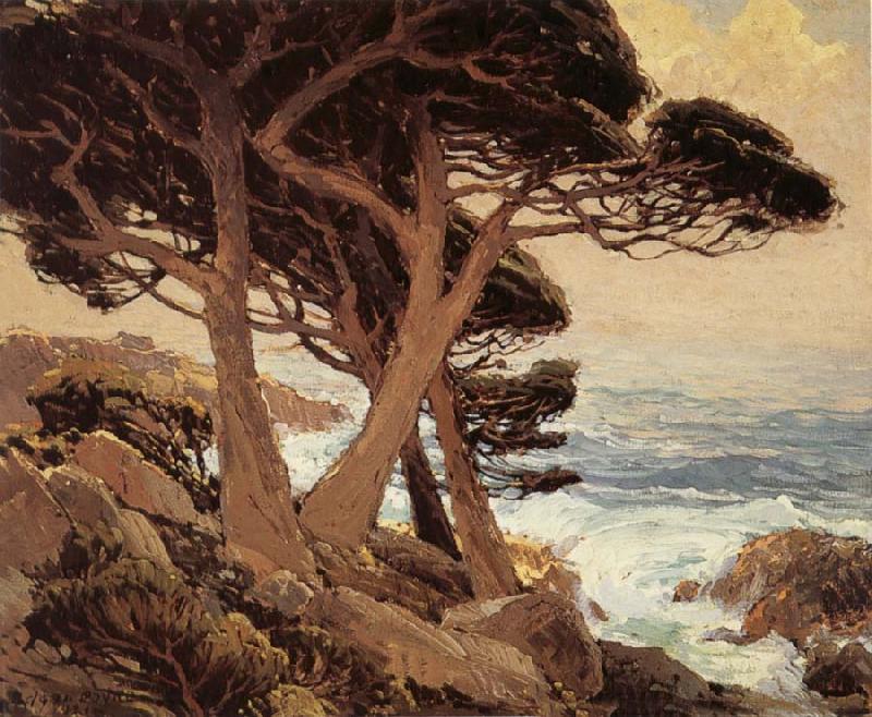 Edgar Payne Sentinels of the Coast,Monterey